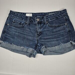 GAP 1969  JEAN‎ SHORTS SZ 26/2 WAIST 32